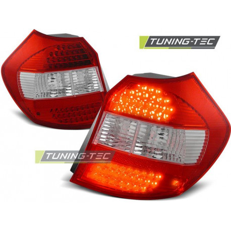Lighting LED TAIL LIGHTS RED WHITE for BMW E87 04-08.07 | races-shop.com