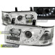 Lighting HEADLIGHTS DAYLIGHT CHROME for VW T4 90-03.03 TRANSPORTER | races-shop.com