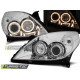 Lighting HEADLIGHTS OPEL VECTRA C 09.05-08 ANGEL EYES CHROME | races-shop.com