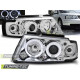 Lighting HEADLIGHTS ANGEL EYES CHROME for VW PASSAT B5 3B 11.96-08.00 | races-shop.com