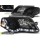 Lighting HEADLIGHTS DAYLIGHT BLACK for VW PASSAT B6 3C 03.05-10 | races-shop.com