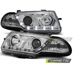 HEADLIGHTS OPEL ASTRA F 09.91-08.94 DAYLIGHT CHROME