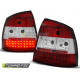 Lighting LED TAIL IGHTS OPEL ASTRA G 09.97-02.04 RED WHITE LED | races-shop.com