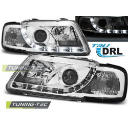 HEADLIGHTS TRUE DRL CHROME for AUDI A3 8L 08.96-08.00