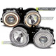 Lighting HEADLIGHTS ANGEL EYES CHROME for BMW E30 11.82-06.94 | races-shop.com