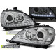 Lighting HEADLIGHTS DAYLIGHT CHROME for MERCEDES W163 ML M-KLASA 03.98-08.01 | races-shop.com