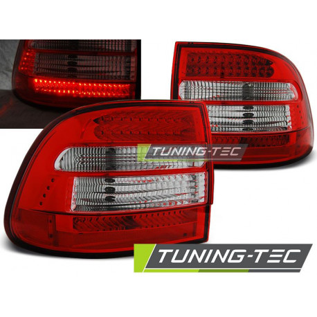 Lighting LED TAIL LIGHTS RED WHITE for PORSCHE CAYENNE 02-06 | races-shop.com