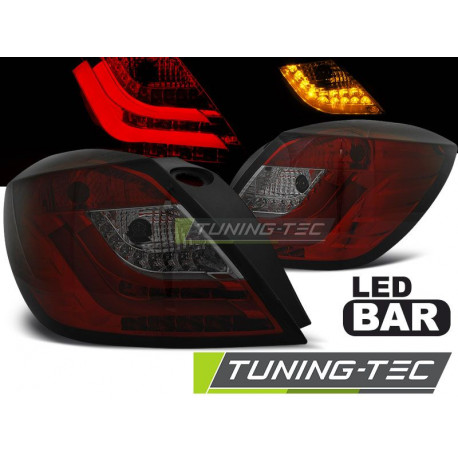 Lighting LED TAIL IGHTS OPEL ASTRA H 03.04-09 3D RED SMOKE LED | races-shop.com