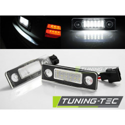 LICENSE LED LIGHTS for SKODA OCTAVIA 09- / ROOMSTER 06-10 with CANBUS
