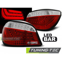 LED BAR TAIL LIGHTS RED WHIE for BMW E60 03.07-12.09