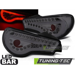 LED TAIL IGHTS TOYOTA GT86 12-16 LED BAR SMOKE SE1