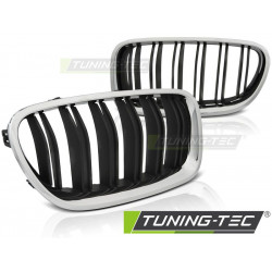 GRILLE CHROME BLACK SPORT LOOK for BMW F10 / F11 10-16