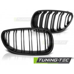 GRILLE GLOSSY BLACK DOUBLE BAR SPORT LOOK for BMW E60/E61 07.03-10
