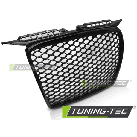 Body kit and visual accessories GRILLE SPORT GLOSSY BLACK for AUDI A3 05-08 | races-shop.com