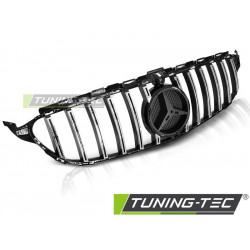GRILLE SPORT GLOSSY BLACK CHROME for MERCEDES W205 14-18