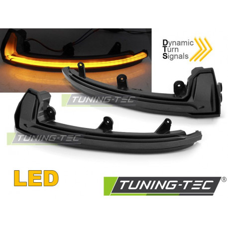 Lighting SIDE DIRECTION IN THE MIRROR SMOKE LED SEQ for PORSCHE CAYENNE II 15-17 | races-shop.com