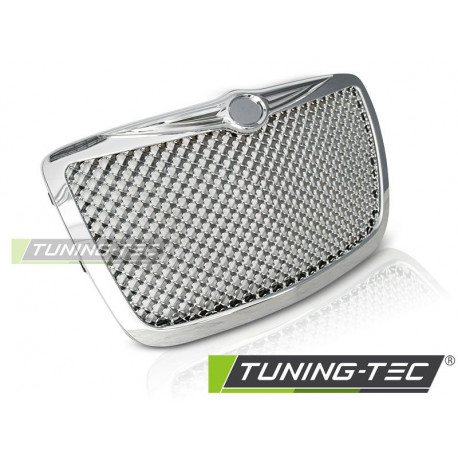 Body kit and visual accessories GRILL BENTLEY STYLE CHROME for CHRYSLER 300 C 04-11 | races-shop.com