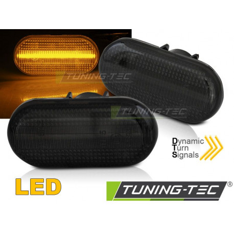Lighting SIDE DIRECTION SMOKE LED SEQ for RENAULT CLIO / MEGANE / SCENIC / TWINGO | races-shop.com