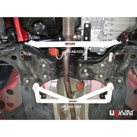 Strutbars Skoda Fabia 07+/ Rapid 12+ Ultra-R 2-Point Front Lower Bar | races-shop.com