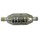 Replacement catalytic converters Universal replacement catalytic (resonator) oval, 55 mm | races-shop.com