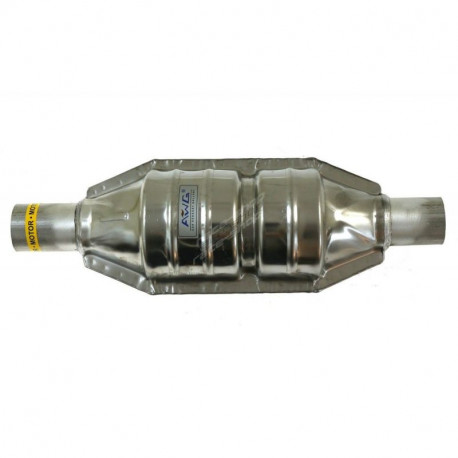 Replacement catalytic converters Universal replacement catalytic (resonator) oval, 60 mm | races-shop.com