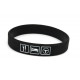 Rubber wrist band Eat Sleep Drive silicone wristband (Black) | races-shop.com