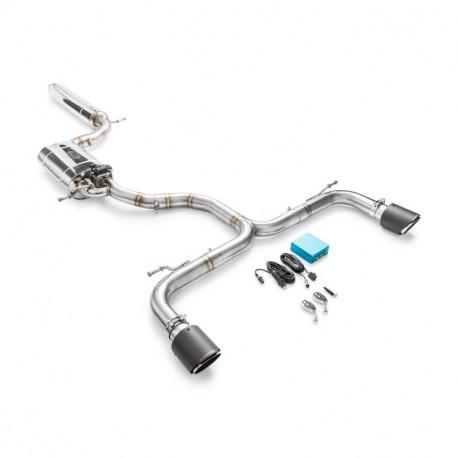 Exhaust systems RM motors Catback - Middle And End Silencer Seat Leon Cupra 3 | races-shop.com