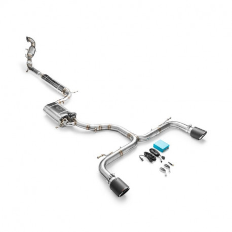 Exhaust systems RM motors Complete exhaust system for Volskwagen Golf 7 VII GTI with sport catalyst | races-shop.com