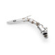 Down pipes and dump pipes Downpipe AUDI A3 8V 1.8 TFSI + CATALYST | races-shop.com