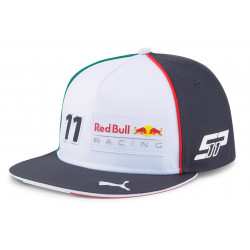 Sergio Perez Red Bull Racing flat cap, white