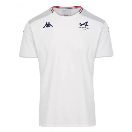T-shirts ALPINE F1 Fanwear T-shirt (White) | races-shop.com
