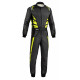 Suits FIA race suit Sparco INFINITY 5.0 TG grey/yellow | races-shop.com