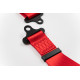 Seatbelts and accessories 4 point safety belts RACES Classic series, 2" (50mm), red | races-shop.com