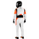 Suits FIA race suit Sparco COMPETITION (R567) white/black/orange | races-shop.com