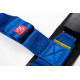 Seatbelts and accessories 4 point safety belts RACES Classic series, 2" (50mm), blue | races-shop.com