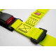 Seatbelts and accessories ECE 4 point sport safety belts RACES Classic 2" (50mm), neon | races-shop.com