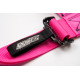 Seatbelts and accessories 4 point safety belts RACES Tuning series, 2" (50mm), pink | races-shop.com
