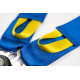 Seatbelts and accessories 5 point safety belts RACES Motorsport series, 3" (76mm), blue | races-shop.com