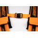 Seatbelts and accessories 5 point safety belts RACES Motorsport series, 3" (76mm), orange | races-shop.com