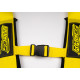 Seatbelts and accessories 5 point safety belts RACES Motorsport series, 3" (76mm), yellow | races-shop.com