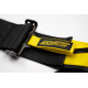 Seatbelts and accessories 5 point sport safety belts RACES Motorsport 3" (76mm), black | races-shop.com