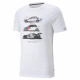 T-shirts BMW Motorsport Graphic M T-shirt, white | races-shop.com