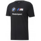 T-shirts Puma BMW MMS ESS men T-shirt, black | races-shop.com