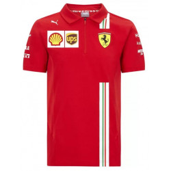 Polo shirt FERRARI TEAM, red