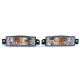 Lighting RACES front indicators for bulbs BMW 3ER E30 (with parking light), clear, white | races-shop.com