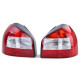 Lighting Taillights facelift optics red white pair for Audi A3 8L pre facelift 96-00 | races-shop.com