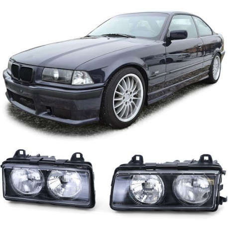 Lighting Headlights H7 H7 pair Left Right fits BMW 3 Series E36 94-99 | races-shop.com