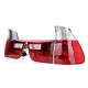 Lighting Taillights Red Clear Crystal fit for BMW X5 E53 99-03 | races-shop.com