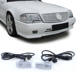 Side indicators White Pair for Mercedes C Class W202 SL R129 W140 190 W201