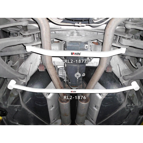 Strutbars Audi A8/S8 03-10 D3 UltraRacing 2P Rear Lower Tiebar 1876 | races-shop.com